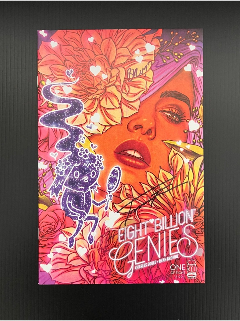 EIGHT BILLION GENIES #1 Variant Cover Signed NO COA!